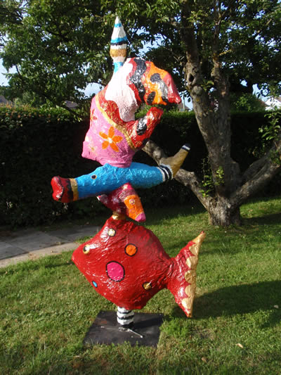 Fischeskulptur